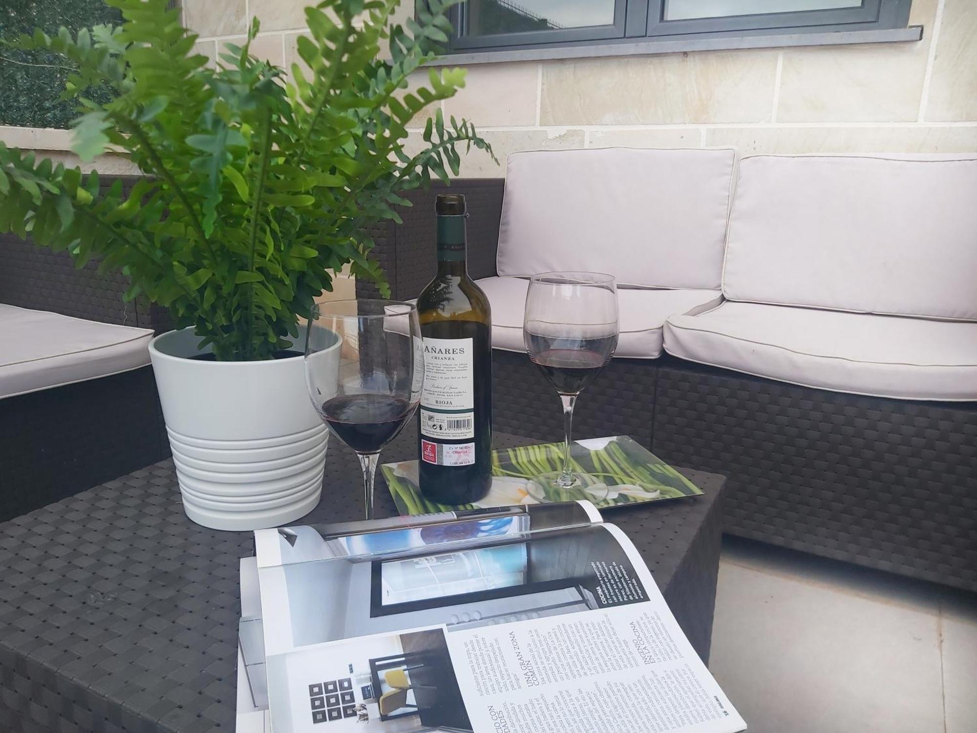 Chalet El Mirador Del Valle Barbacoa By Apartamentos Logrono Nalda ภายนอก รูปภาพ